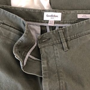 Good fellow green pants